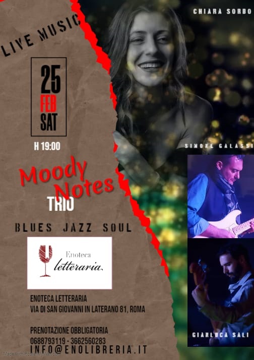 Moody notes trio - BLUES JAZZ SOUL