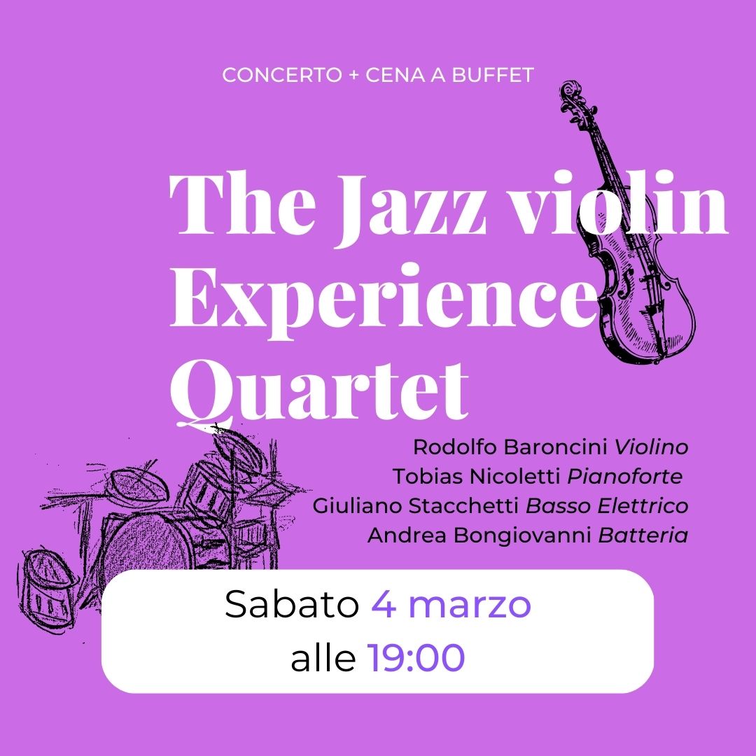 The Jazz violin Experience Quartet