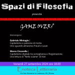 Spazi di Filosofia - GAME OVER?