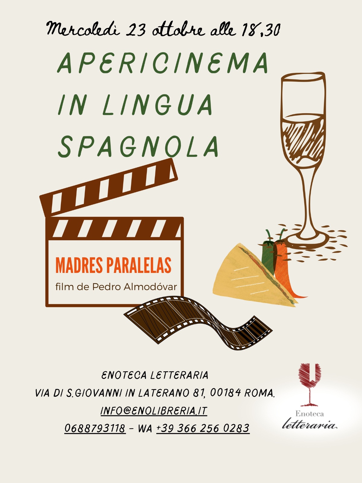 Apericinema in lingua spagnola: Madres paralelas