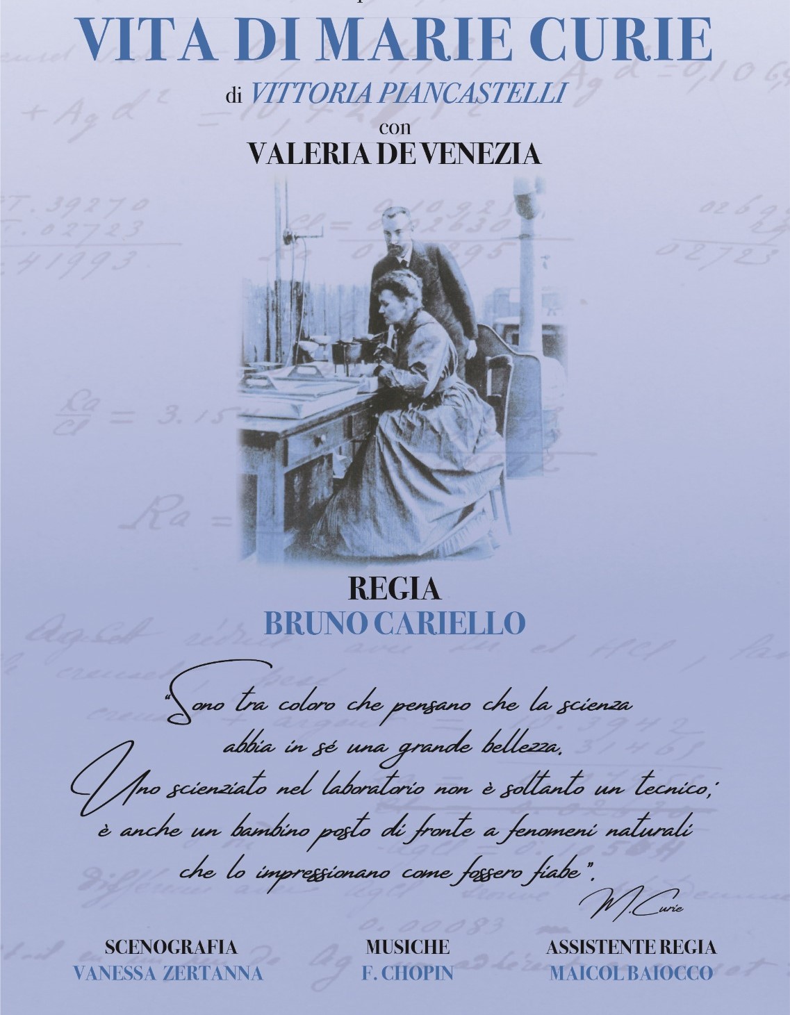 VITA DI MARIE CURIE