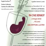 IN CHE SENSO? I 5 SENSI NELLA SCRITTURA E NEL VINO