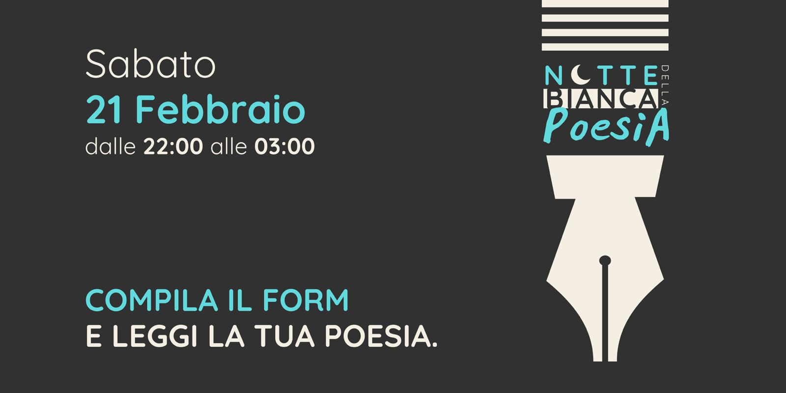 Notte bianca della Poesia