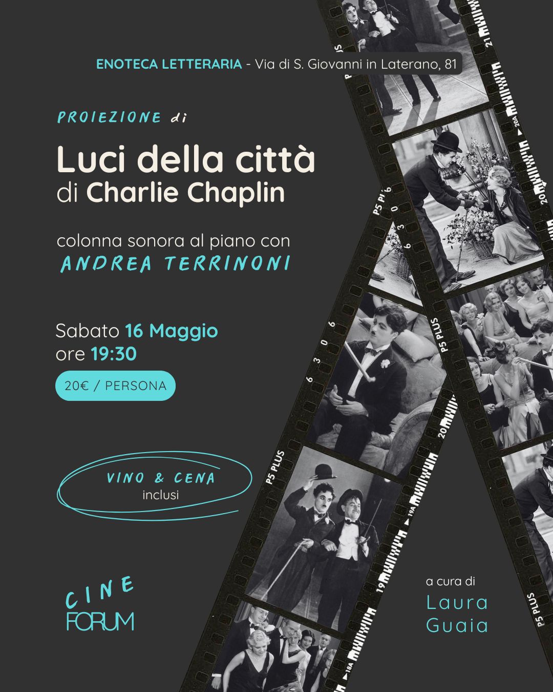 CINEFORUM: LUCI DELLA CITTA'