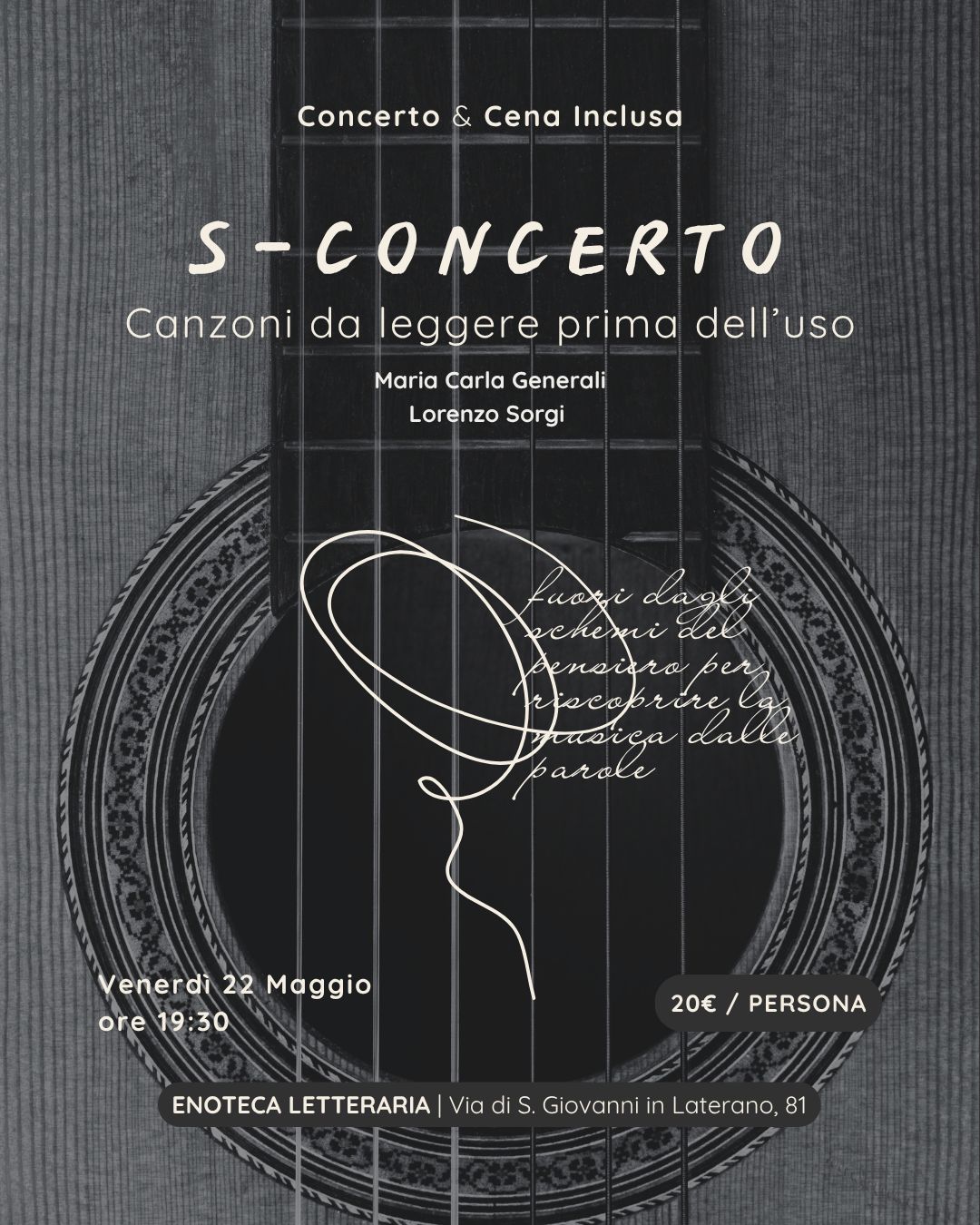 S-Concerto - Canzoni da leggere prima dell'uso