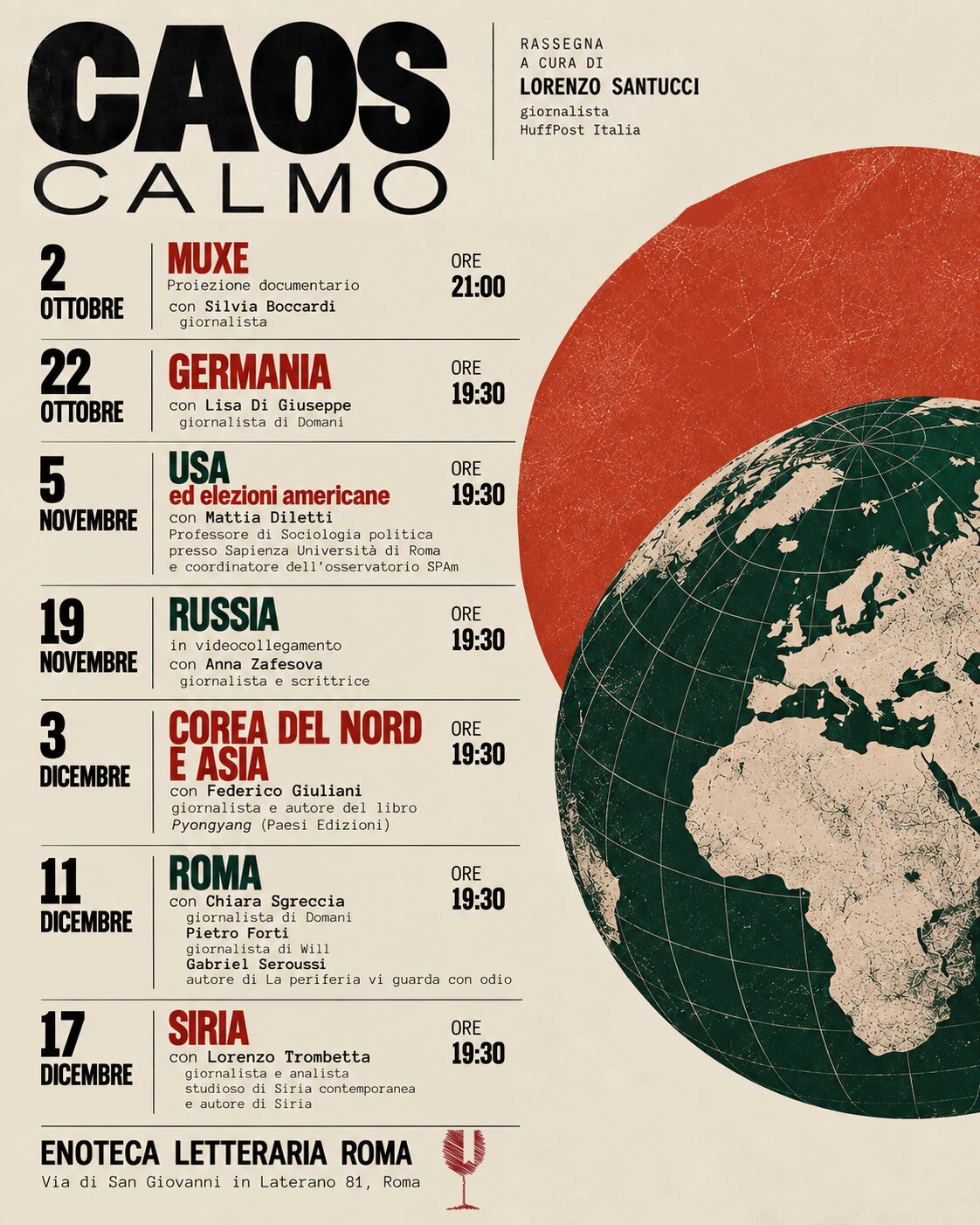 CAOS CALMO - Rassegna di Geopolitica